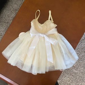 Toddler sequin tutu dress